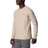 imageColumbia Mens Pitchstone Knit Long Sleeve HenleyAncient Fossil