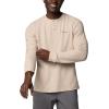 imageColumbia Mens Pitchstone Knit Long Sleeve HenleyAncient Fossil