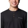 imageColumbia Mens Pitchstone Knit Long Sleeve HenleyBlack