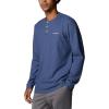 imageColumbia Mens Pitchstone Knit Long Sleeve HenleyDark Mountain