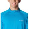 imageColumbia Mens Standard M Endless Trail 12 Zip Mesh Long SleeveOcean Blue