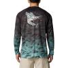 imageColumbia Mens Super Terminal Tackle PFG Fish Flow Long SleeveBlack UndulatingFish Flow Sailfish