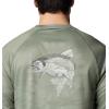 imageColumbia Mens Super Terminal Tackle PFG Fish Flow Long SleeveCypress UndulatingFish Flow Trout