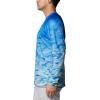 imageColumbia Mens Super Terminal Tackle PFG Fish Flow Long SleeveVivid Blue UndulatingFish Flow Sailfis