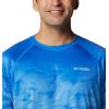 imageColumbia Mens Super Terminal Tackle PFG Fish Flow Long SleeveVivid Blue UndulatingFish Flow Sailfis