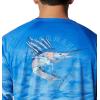 imageColumbia Mens Super Terminal Tackle PFG Fish Flow Long SleeveVivid Blue UndulatingFish Flow Sailfis