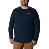 imageColumbia Mens Thistletown Hills Long Sleeve CrewCollegiate Navy Heather