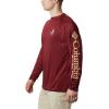 imageColumbia NCAA Florida State Seminoles Mens Terminal Tackle Long Sleeve Shirt Small FSU  CabernetSierra Tan