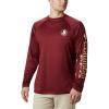imageColumbia NCAA Florida State Seminoles Mens Terminal Tackle Long Sleeve Shirt Small FSU  CabernetSierra Tan