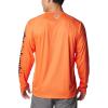 imageColumbia Mens Collegiate Terminal Tackle Heather Long Sleeve ShirtAub  Spark Orange Heather