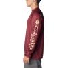 imageColumbia Mens Collegiate Terminal Tackle Heather Long Sleeve ShirtFsu  Cabernet Heather