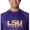 imageColumbia Mens Collegiate Terminal Tackle Heather Long Sleeve ShirtLsu  Vivid Purple Heather