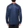 imageColumbia Mens Collegiate Terminal Tackle Heather Long Sleeve ShirtNc  Collegiate Navy Heather