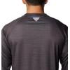 imageColumbia Mens Collegiate Terminal Tackle Heather Long Sleeve ShirtNeb  Shark Heather