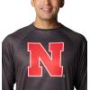 imageColumbia Mens Collegiate Terminal Tackle Heather Long Sleeve ShirtNeb  Shark Heather