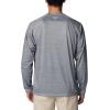 imageColumbia Mens Collegiate Terminal Tackle Heather Long Sleeve ShirtOs  Columbia Grey Heather
