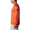 imageColumbia Mens Collegiate Terminal Tackle Heather Long Sleeve ShirtOsu  Tangy Orange Heather