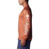 imageColumbia Mens Collegiate Terminal Tackle Heather Long Sleeve ShirtTex  Cedar Heather