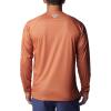 imageColumbia Mens Collegiate Terminal Tackle Heather Long Sleeve ShirtTex  Cedar Heather
