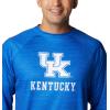 imageColumbia Mens Collegiate Terminal Tackle Heather Long Sleeve ShirtUk  Azul Heather