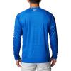 imageColumbia Mens Collegiate Terminal Tackle Heather Long Sleeve ShirtUk  Azul Heather
