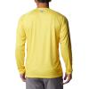 imageColumbia Mens Collegiate Terminal Tackle Heather Long Sleeve ShirtUo  Yellow Glo Heather