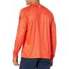 imageColumbia Mens Collegiate Terminal Tackle Heather Long Sleeve ShirtVt  Tangy Orange Heather