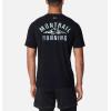 imageColumbia Mens Endless Trail Running Tech TeeBlackPale Blue Montrail Graphic