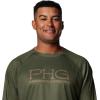 imageColumbia Mens PHG Super Terminal Shot Timberwoods Long SleeveSurplus Green Antlers Super Fade