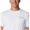 imageColumbia Mens Summit Valley Short Sleeve CrewWhite