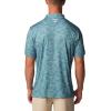 imageColumbia Mens Super Slack Tide Stretch PoloCanyon Blue Keye Takeaway