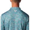 imageColumbia Mens Super Slack Tide Stretch PoloCanyon Blue Keye Takeaway