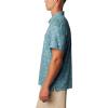 imageColumbia Mens Super Slack Tide Stretch PoloCanyon Blue Keye Takeaway