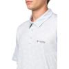 imageColumbia Mens Super Slack Tide Stretch PoloCool Grey Deepdivers
