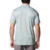 imageColumbia Mens Super Slack Tide Stretch PoloCrushed Blue Casted N Blasted