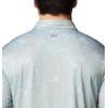 imageColumbia Mens Super Slack Tide Stretch PoloCrushed Blue Casted N Blasted