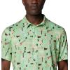imageColumbia Mens Super Slack Tide Stretch PoloKey West Retrobait