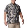imageColumbia Mens Thistletown Hills PoloCity Grey Floriated