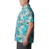imageColumbia Mens Thistletown Hills PoloIce Green Floriated