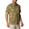 imageColumbia Mens Thistletown Hills PoloStone Green King Palms
