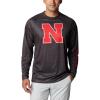 imageColumbia Mens Collegiate Terminal Tackle Heather Long Sleeve ShirtNeb  Shark Heather