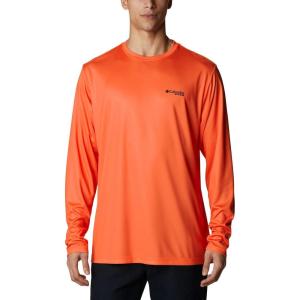 imageColumbia Mens PHG Terminal Shot Game Flag Long SleeveBlazeBlack Game Flag