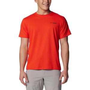 imageColumbia Mens Summit Valley Short Sleeve CrewSpicy