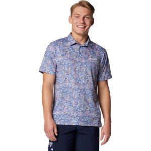 imageColumbia Mens Super Slack Tide Stretch PoloBluebell Tunado