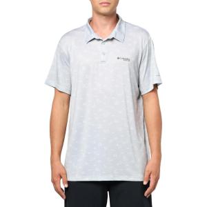 imageColumbia Mens Super Slack Tide Stretch PoloCool Grey Deepdivers