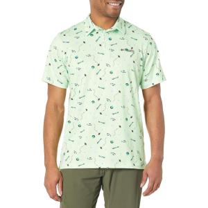 imageColumbia Mens Super Slack Tide Stretch PoloKey West Boozy Bobbers