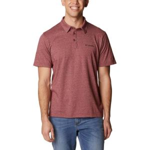 imageColumbia Mens Thistletown Hills PoloRed Jasper Heather