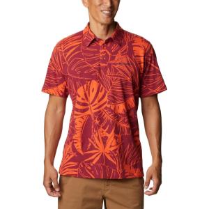 imageColumbia Mens Thistletown Hills PoloRed Onion King Palms