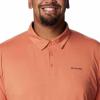 imageColumbia Mens Tech Trail PoloDesert Orange Heather
