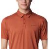 imageColumbia Mens Tech Trail PoloWarp Red Heather